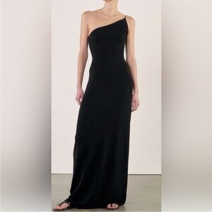 Nili Logan Amelie One-Shoulder Cutout Matte